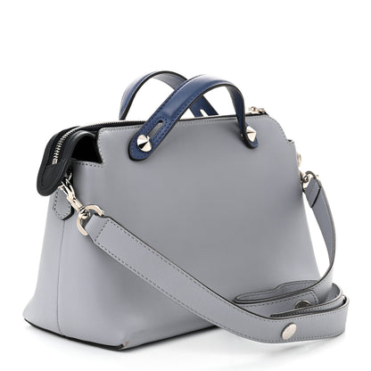 Fendi Vitello Dolce 4 Color Medium By The Way Boston Bag Ardesia Fiamma Multicolor 3 of 13