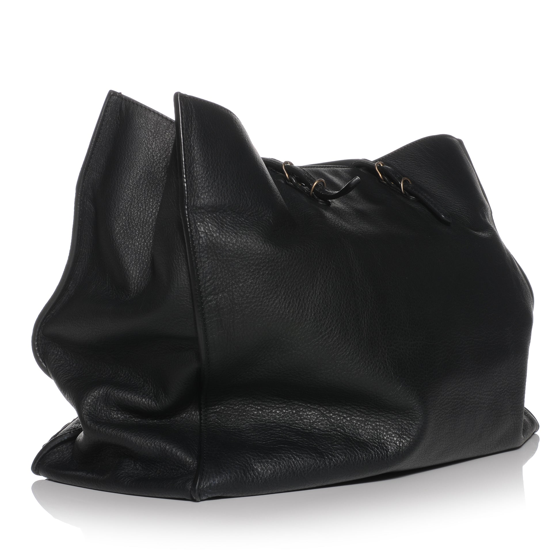Balenciaga Supple Calfskin Papier A4 Tote Black 3 of 7