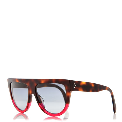 Celine Shadow Sunglasses CL 41026/S Havana Fuchsia 1 of 7