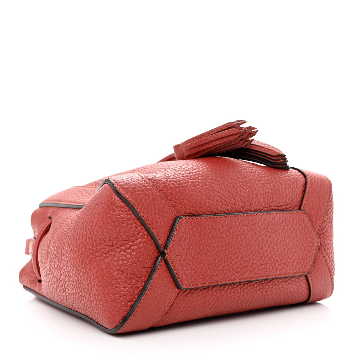 Heavy Grain Calfskin Mini Millie Red
