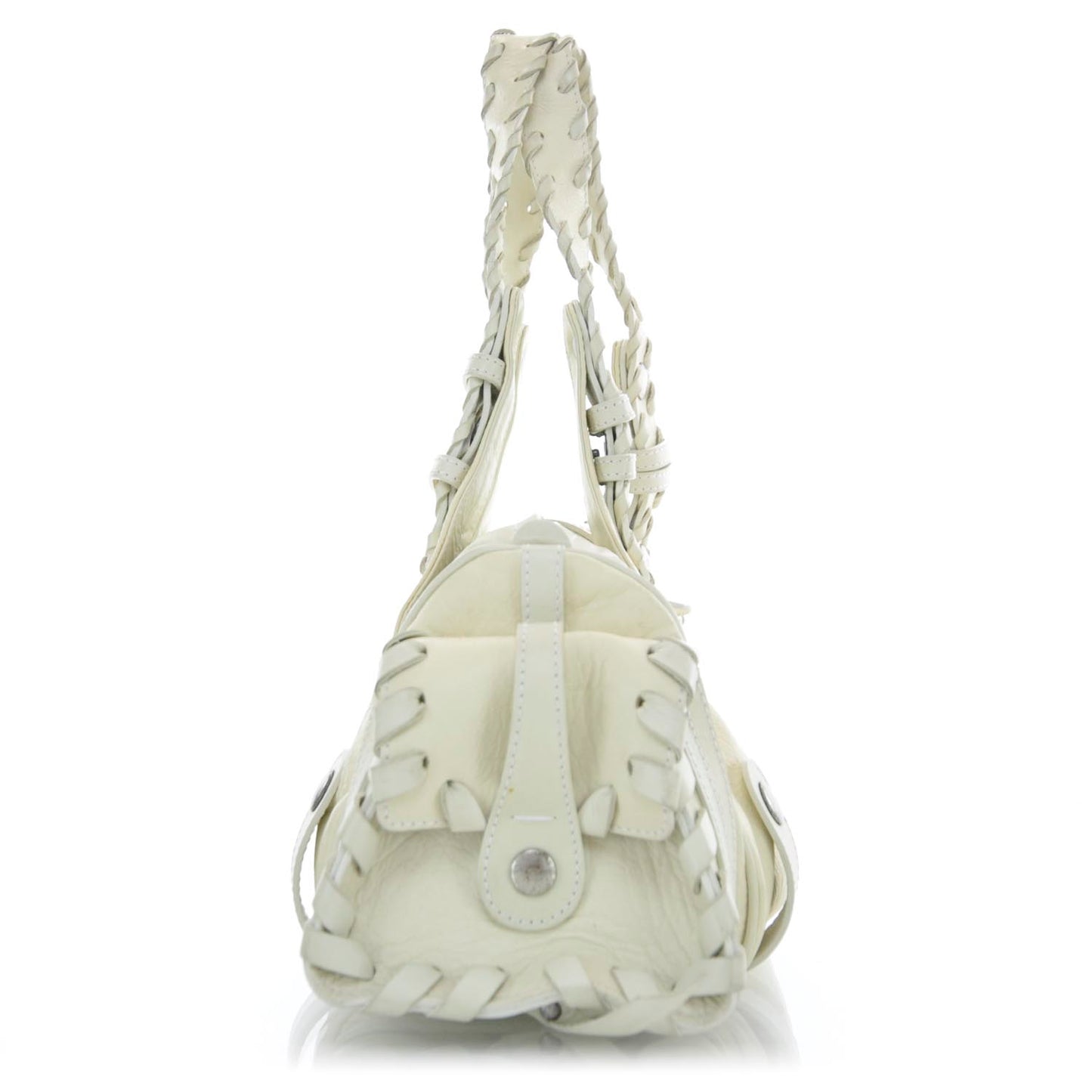 Calfskin Silverado Shoulder Bag Ivory