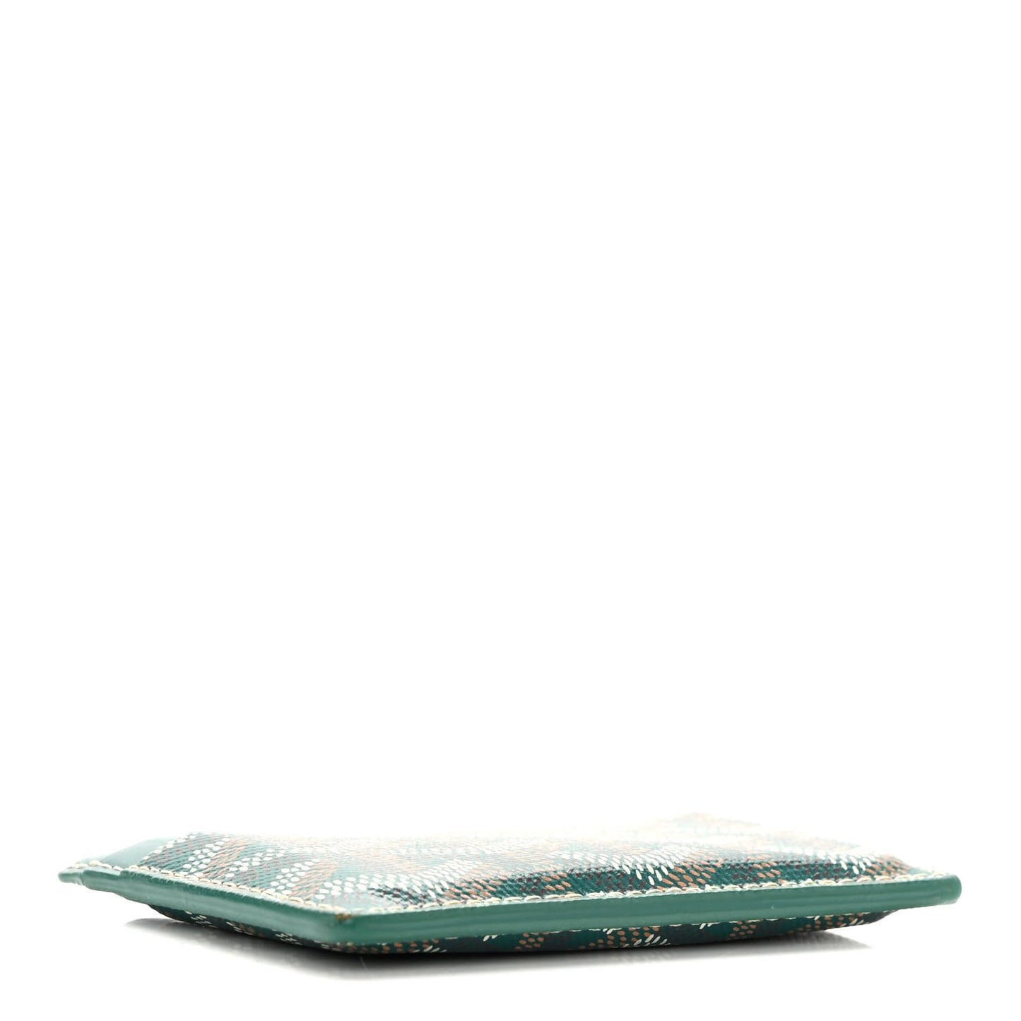 Goyardine Saint Sulpice Card Holder Green