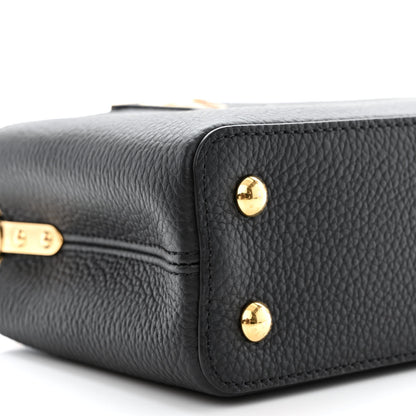 Louis Vuitton Taurillon Mini Capucines Black 8 of 10