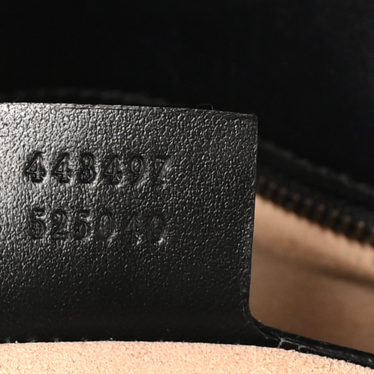 Gucci Calfskin Matelasse Small GG Marmont Shoulder Bag Black 7 of 11