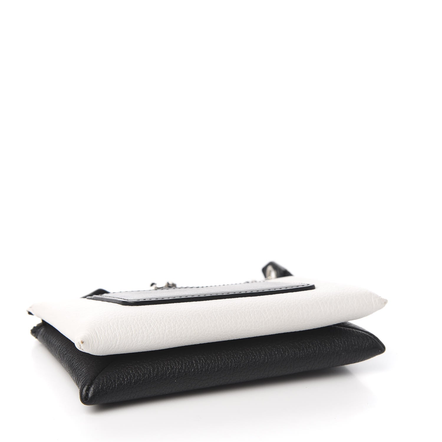 Givenchy Calfskin Duetto Pouch Black White 3 of 9