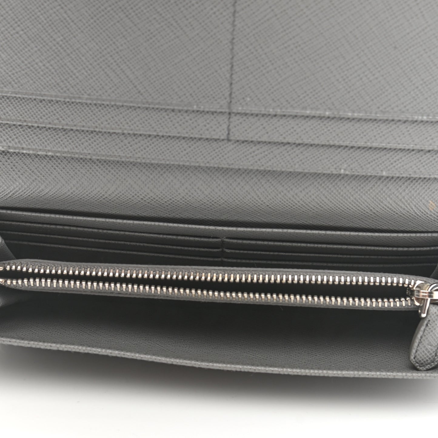 Saffiano Metal Continental Flap Wallet Marmo