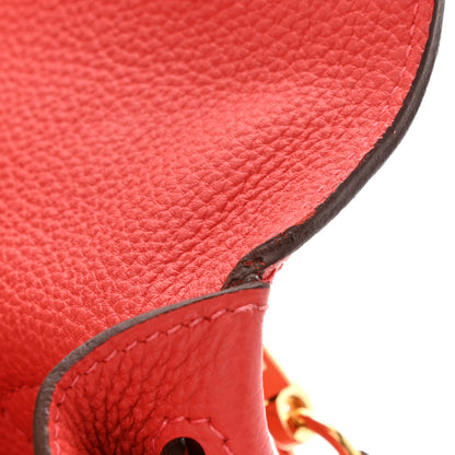Hermes Togo Kelly Retourne 28 Rouge Pivoine 11 of 12