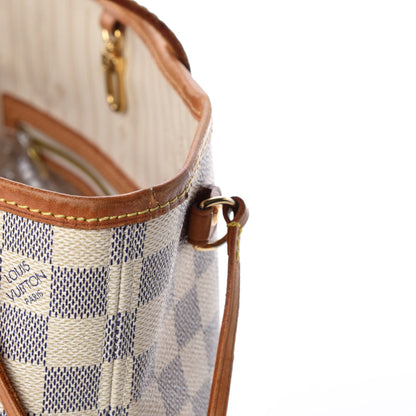 Louis Vuitton Damier Azur Neverfull PM 20 of 21