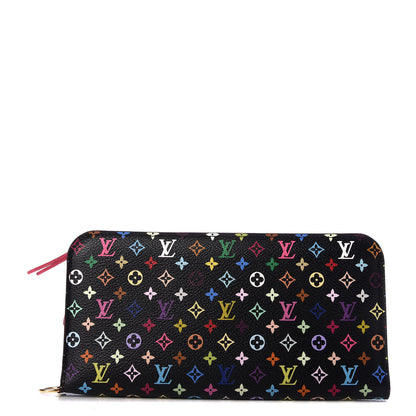 Louis Vuitton Monogram Multicolor Insolite Wallet Black Grenade 1 of 7