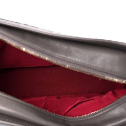 Chanel Aged Calfskin Quilted Medium Gabrielle Hobo Grey 5 of 15