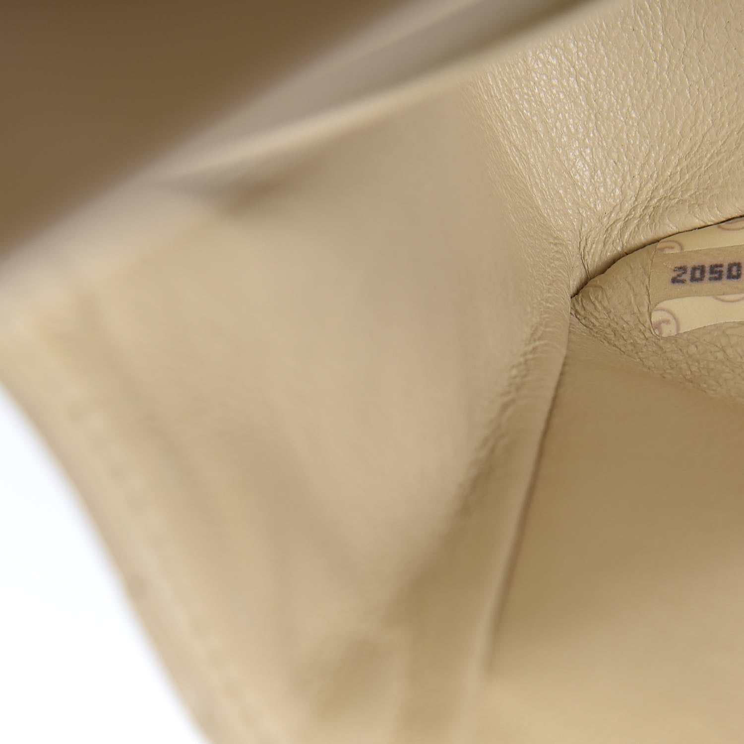 Chanel Lambskin Quilted Medium Double Flap Beige 10 of 11