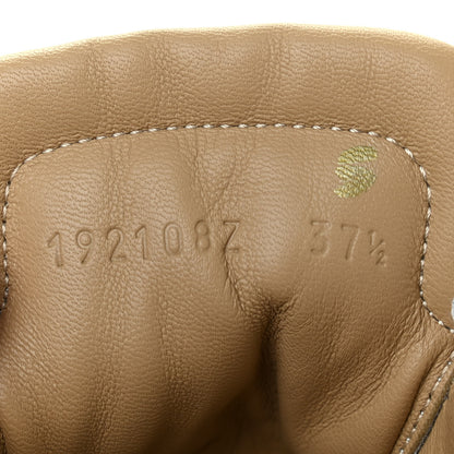 Hermes Calfskin Reflective Volte Sneakers 37.5 White Gris 8 of 8
