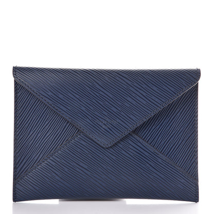 Louis Vuitton Epi Envelope Pouch Indigo 1 of 5