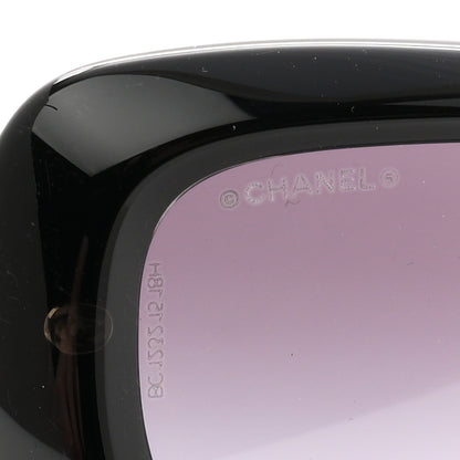 Chanel Acetate Butterfly CC Sunglasses 71751A Black 7 of 8