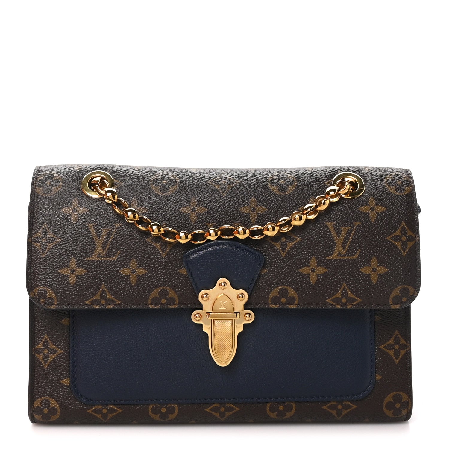 Louis Vuitton Monogram Victoire Blue Marine 1 of 10