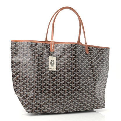 Goyard Goyardine Saint Louis GM Black Gold 4 of 10
