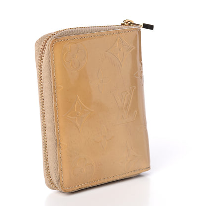 Louis Vuitton Vernis Broome Zip Wallet Beige 2 of 5