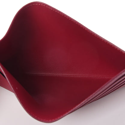 Louis Vuitton Calfskin Felicie Card Holder Insert Fuchsia 5 of 5