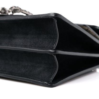 Gucci GG Supreme Monogram Medium Dionysus Shoulder Bag Black 9 of 12