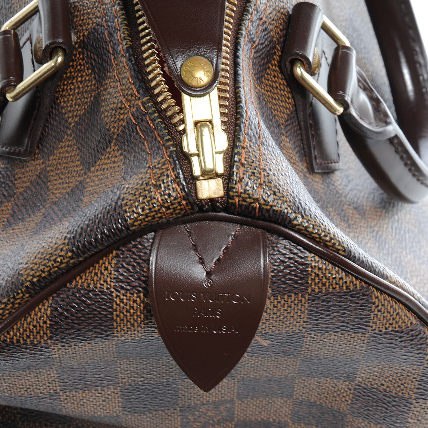 Louis Vuitton Damier Ebene Speedy 25 7 of 8