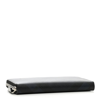 Burberry London Check Large Zip Around Wallet Charcoal 4 of 10