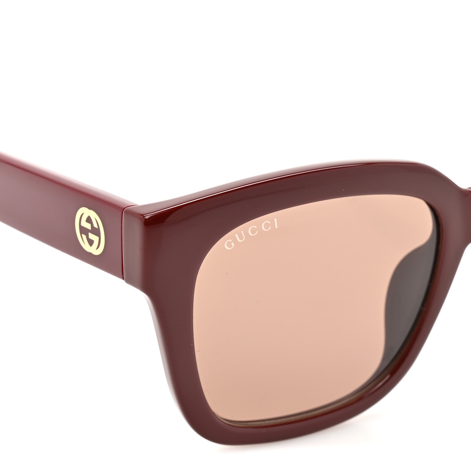 Gucci Acetate Square Frame Sunglasses GG1338SK Red 7 of 7