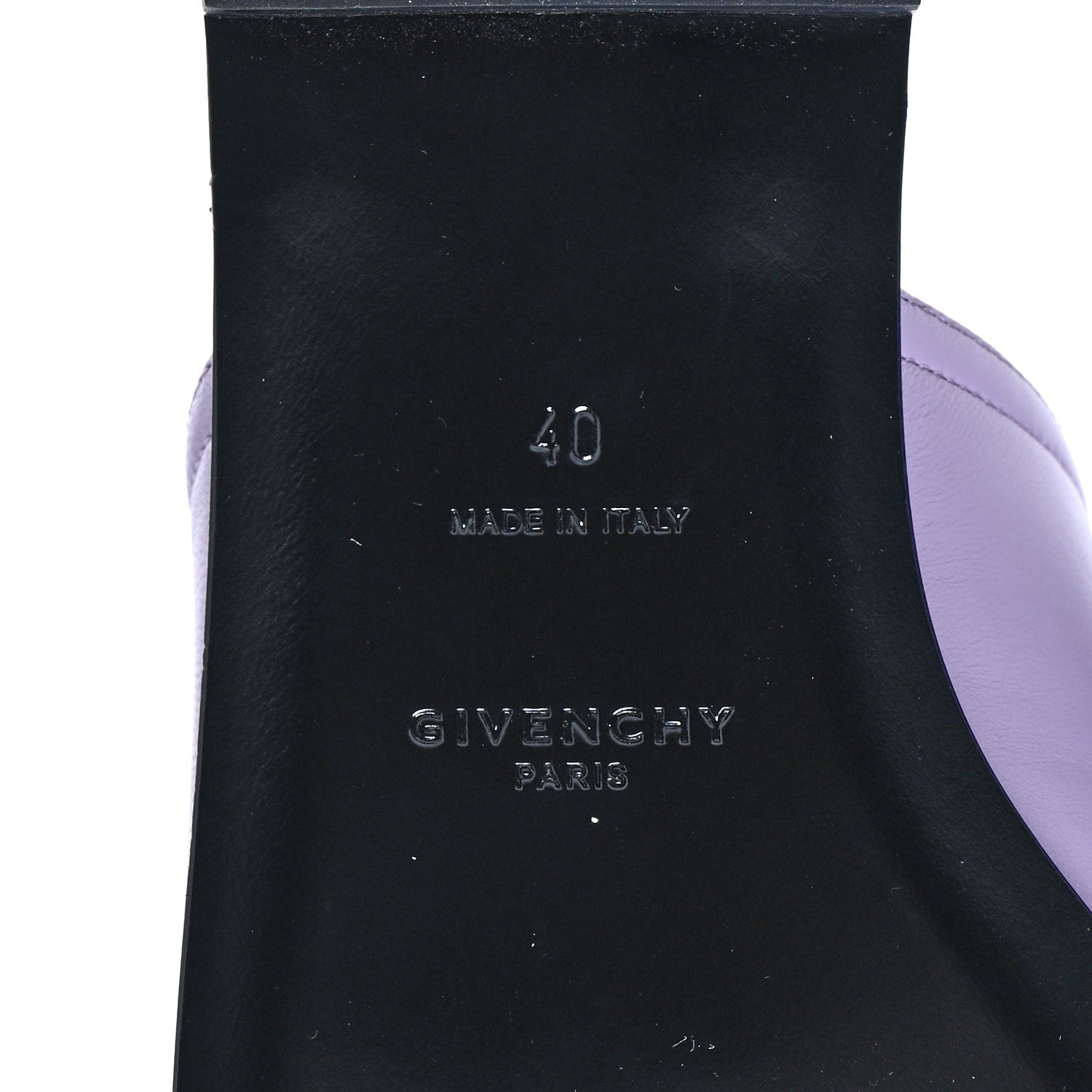 Givenchy Lambskin Mesh 4G Sandals 40 Lilac 6 of 8