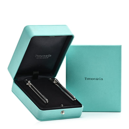 Tiffany Sterling Silver HardWear Double Long Link Earrings 5 of 5
