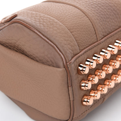 Alexander Wang Pebbled Lambskin Mini Rockie Latte Rose Gold Hardware 9 of 13