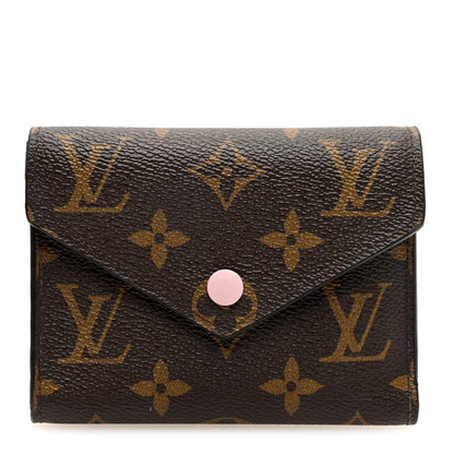 Louis Vuitton Monogram Victorine Wallet Rose Ballerine 1 of 7