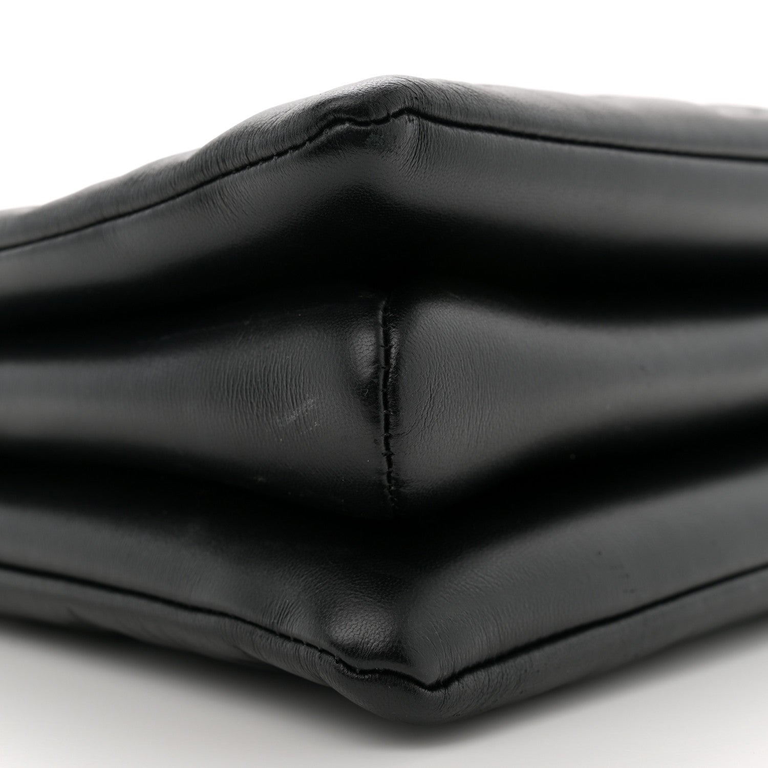 Louis Vuitton Lambskin Embossed Monogram Coussin MM Black 9 of 11