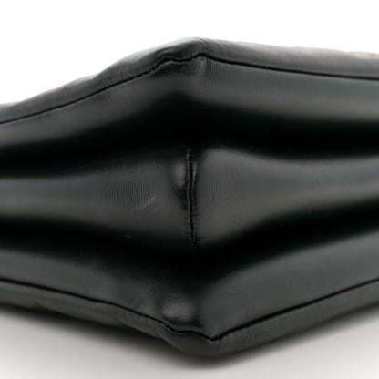 Louis Vuitton Lambskin Embossed Monogram Coussin MM Black 9 of 11