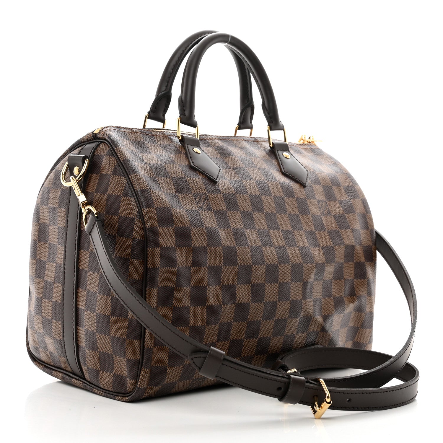 Louis Vuitton Damier Ebene Speedy Bandouliere 30 3 of 10