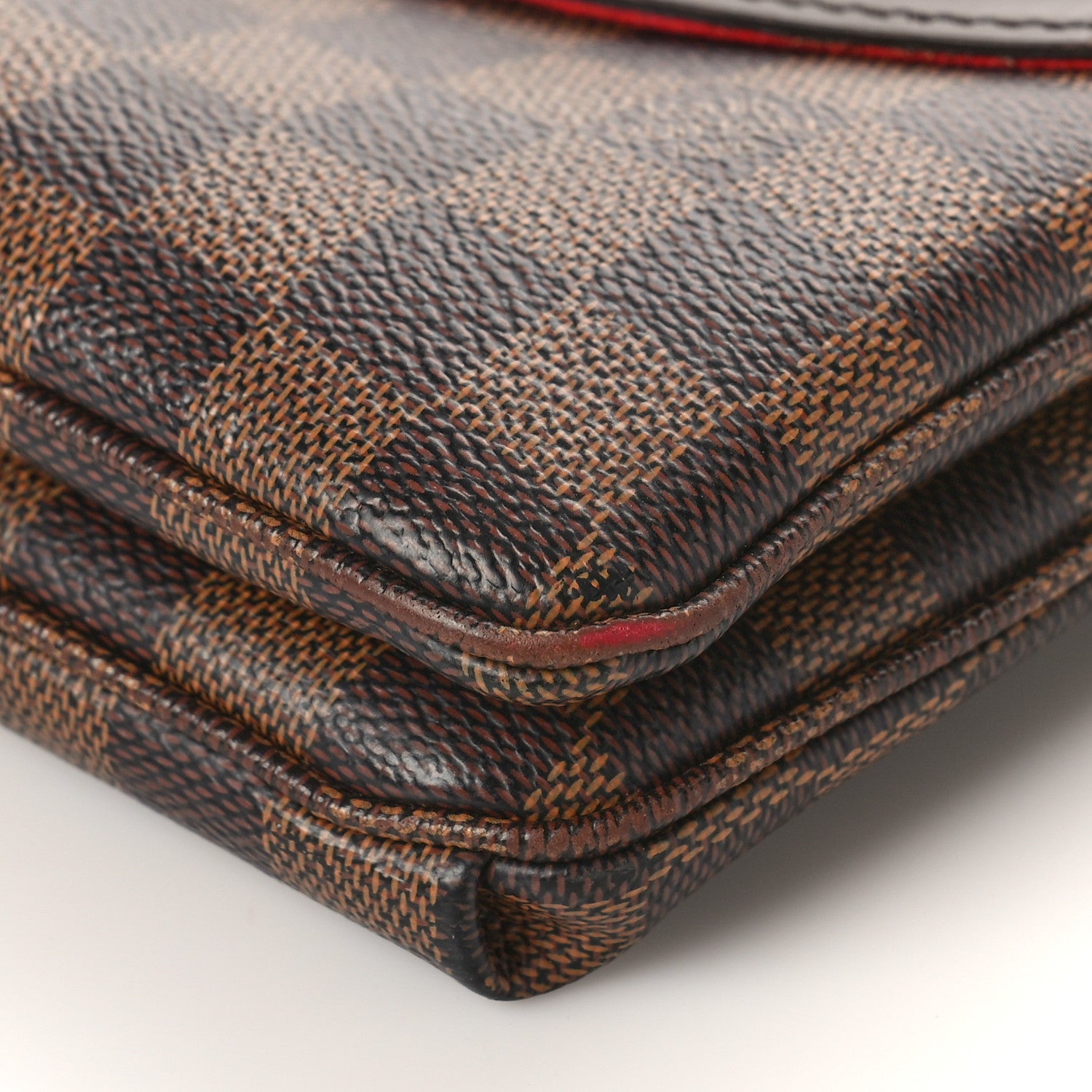 Louis Vuitton Damier Ebene Twice Cherry 9 of 15