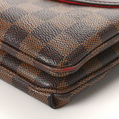 Louis Vuitton Damier Ebene Twice Cherry 9 of 15