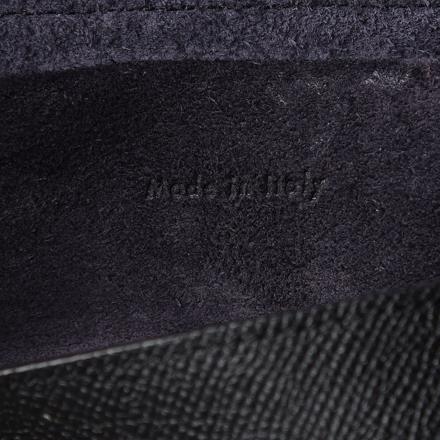 Celine Grained Calfskin Micro Belt Bag Black 7 of 12