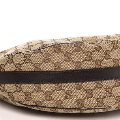 Gucci Monogram Medium GG Twins Hobo Brown 9 of 11