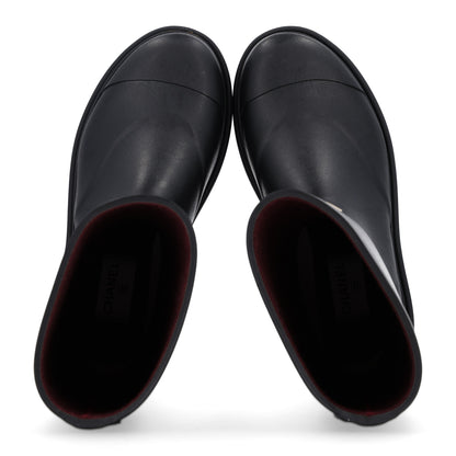 Chanel Caoutchouk CC High Boots 39 Black 2 of 11