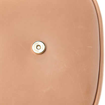 Saint Laurent Smooth Calfskin Cotton Canvas Small Kaia Satchel Natural Beige 9 of 13