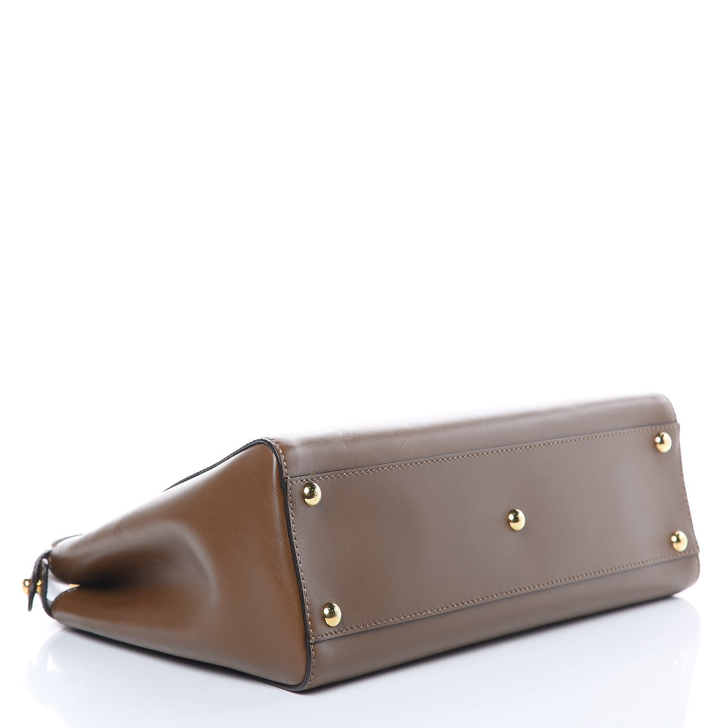 Vitello Morgan Fabric Jacquard Pequin Medium Peekaboo Iconic Satchel Foresta Tobacco Black