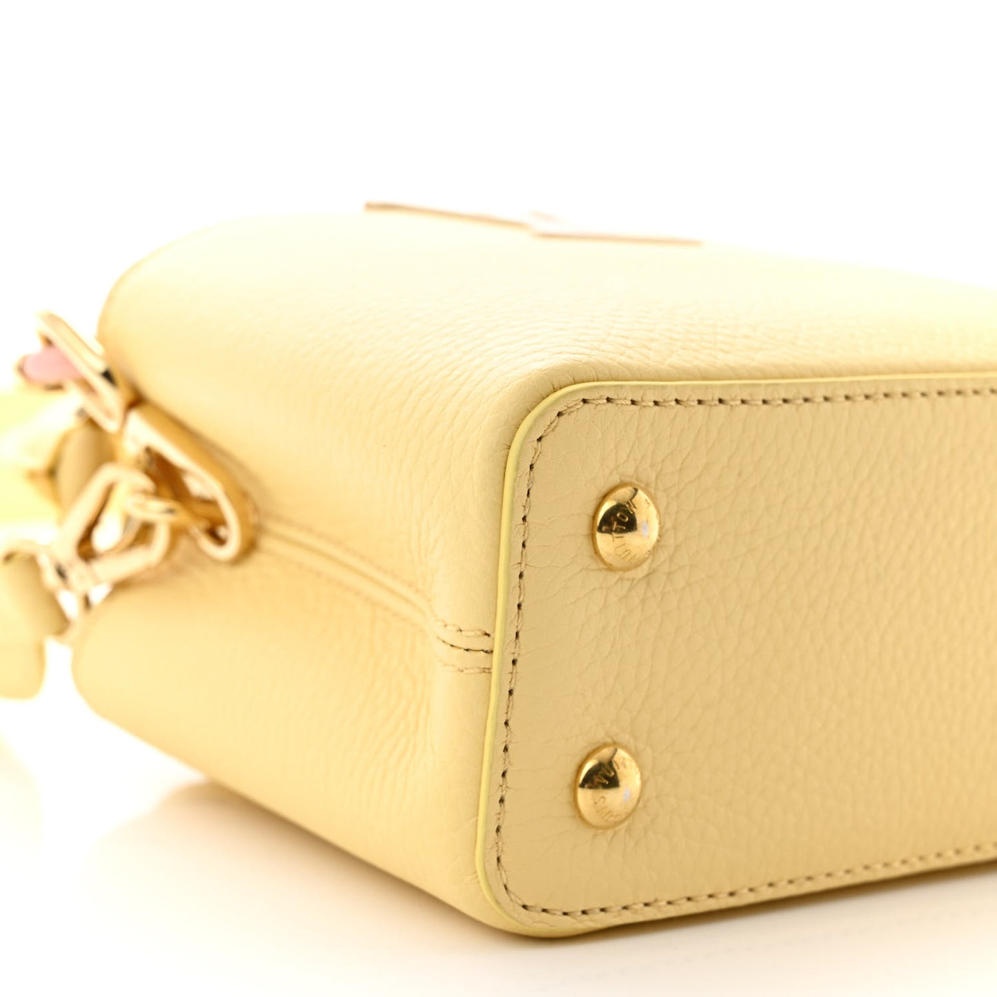 Taurillon Mini Capucines Jaune Plume