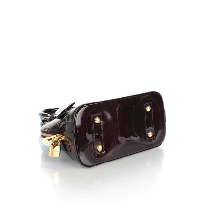 Louis Vuitton Vernis Alma BB Amarante 4 of 7