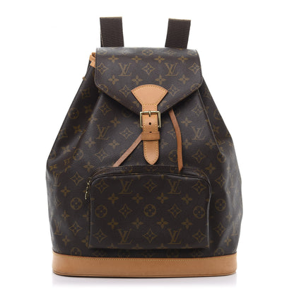 Louis Vuitton Monogram Montsouris GM Backpack 1 of 9