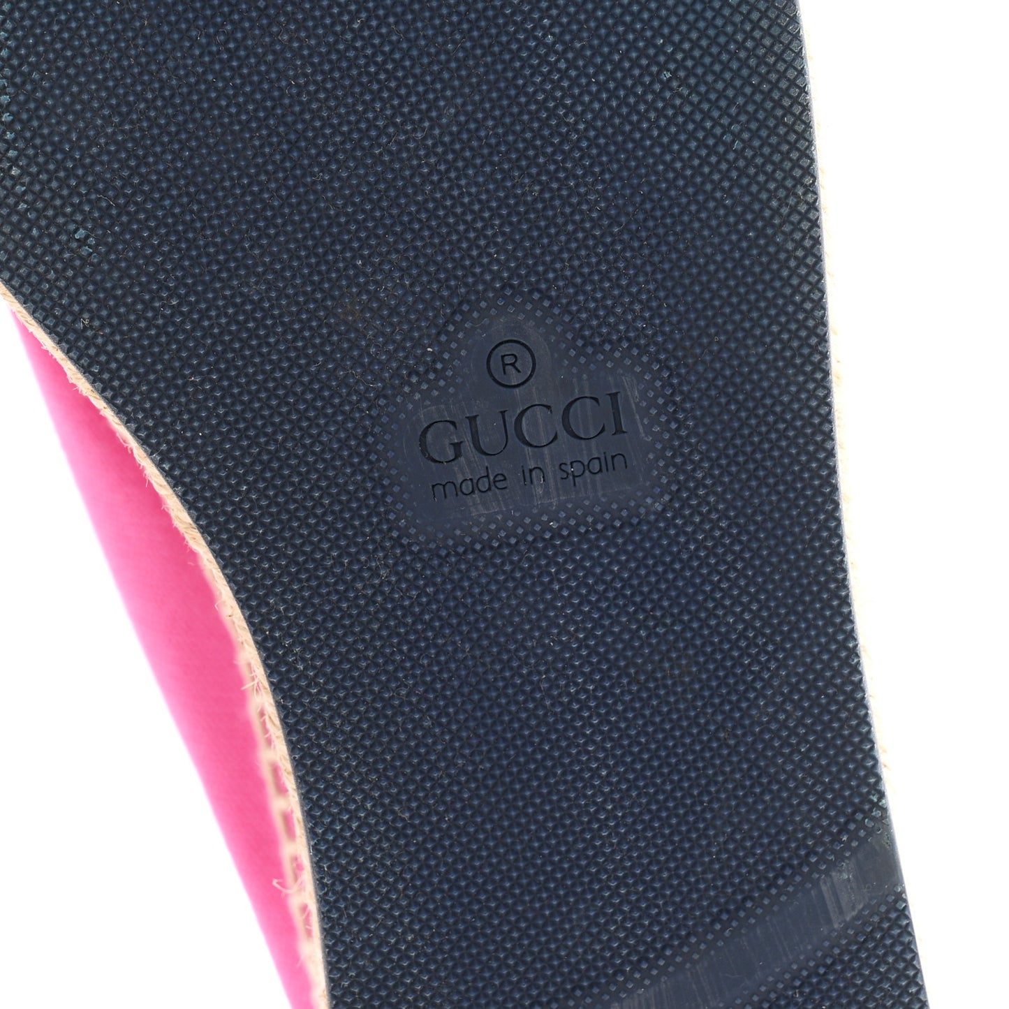 Canvas Logo Lace-Up Platform Espadrilles 37.5 Pink