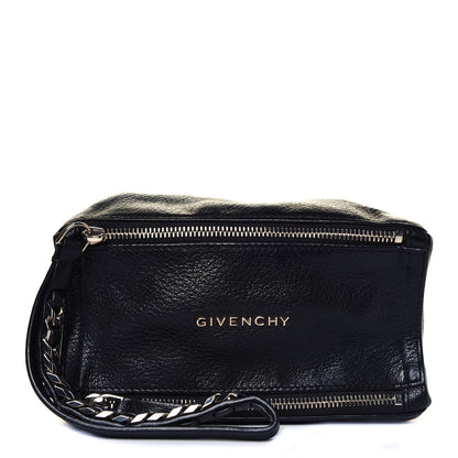 Givenchy Sugar Goatskin Pandora Wristlet Black 1 of 4