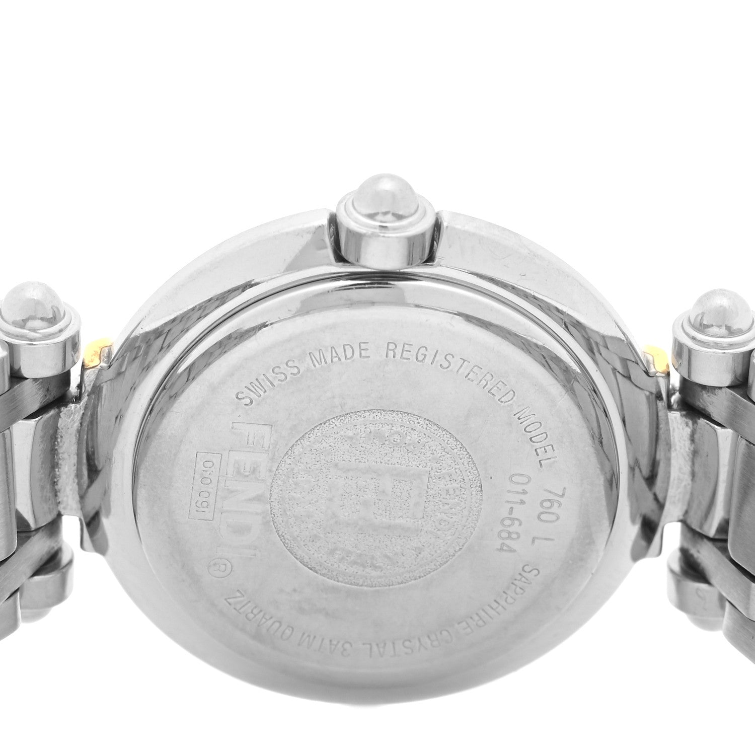 Fendi Stainless Steel 25mm 760L Quartz Watch Gold 4 of 4