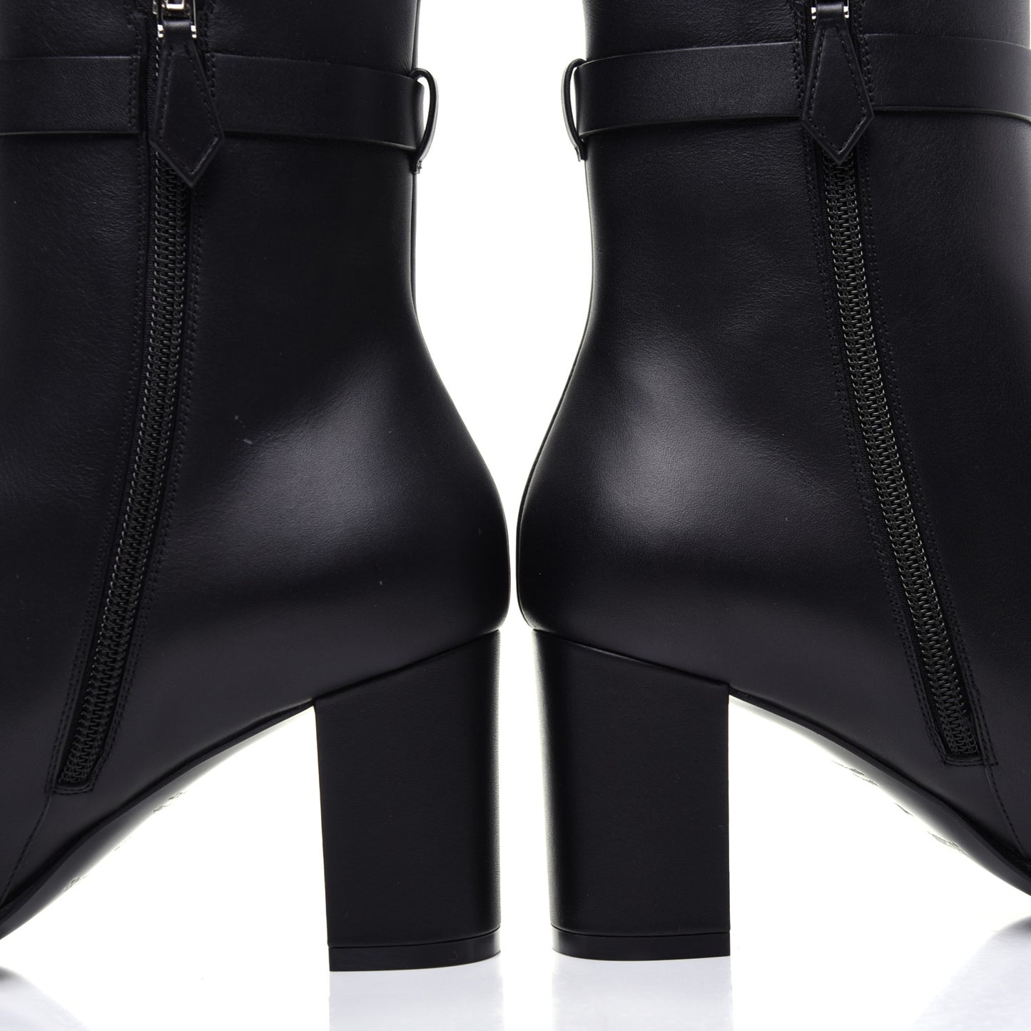 Calfskin Saint Germain Ankle Boots 37 Black