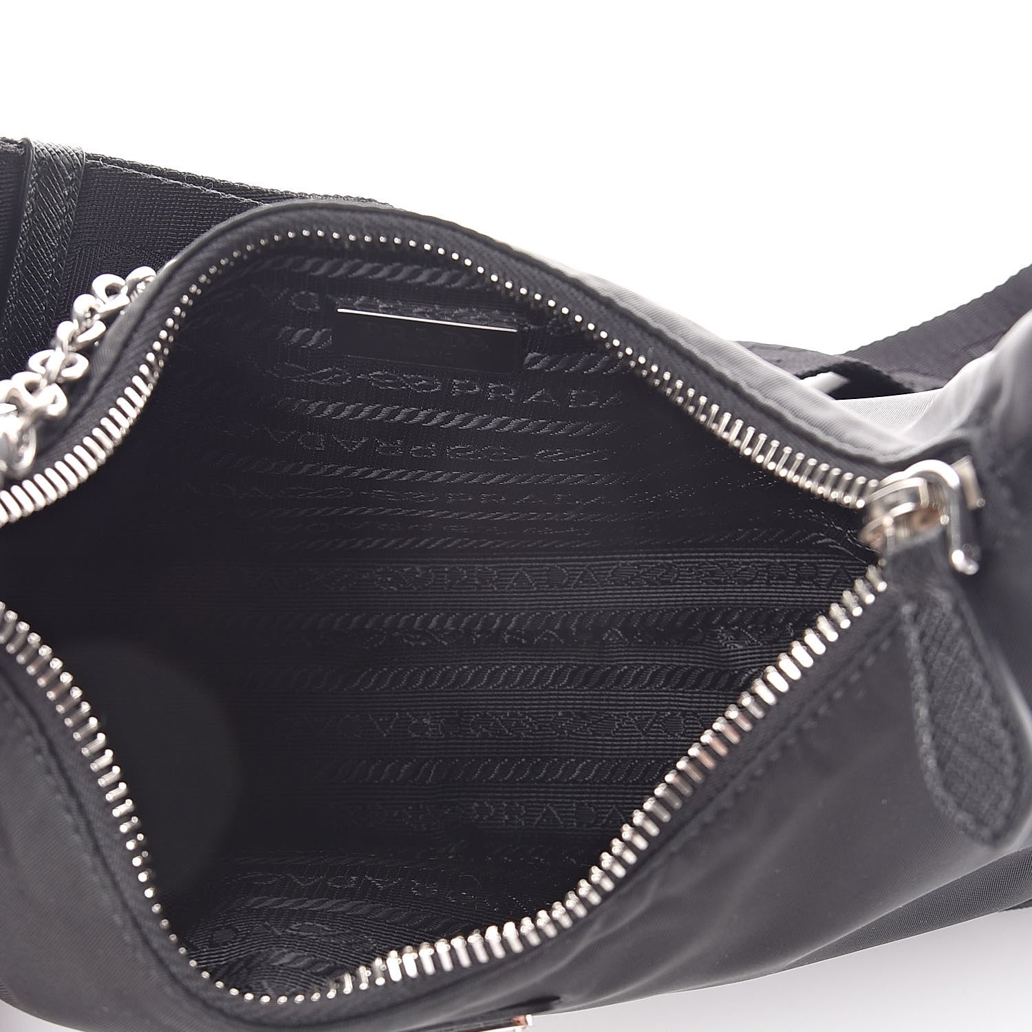 Prada Nylon Re-Edition 2005 Shoulder Bag Black 5 of 9