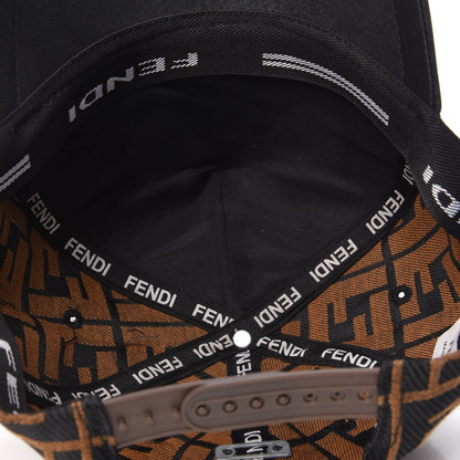 Fendi Canvas FF Baseball Hat Tobacco Black 7 of 8