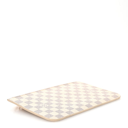 Louis Vuitton Damier Azur Neverfull MM GM Pochette Rose Ballerine 4 of 10